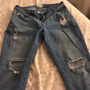 Ankle jeans